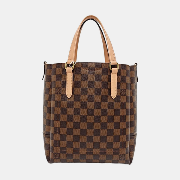 DAMIER EBENE Coated Canvas Brown