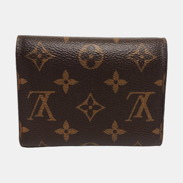 VICTORINE Monogram Coated Canvas Brown Wallet