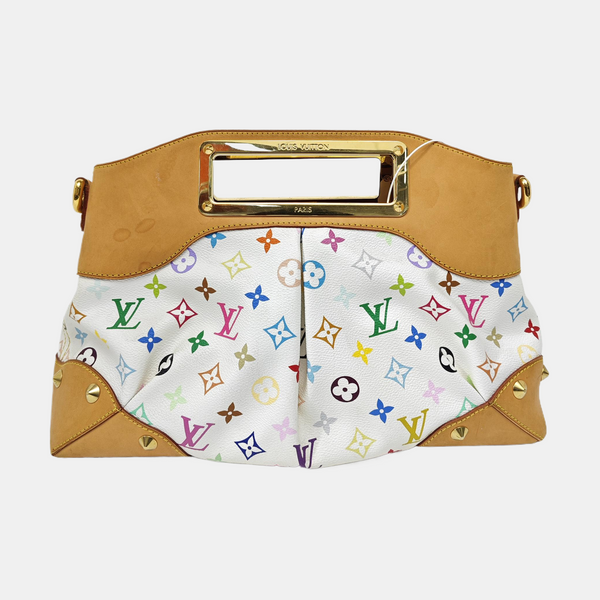 LV × TM JUDY MM Monogram Coated Canvas White