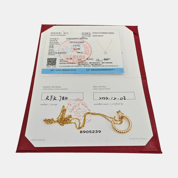 JUSTE UN CLOU 18k Gold Necklace