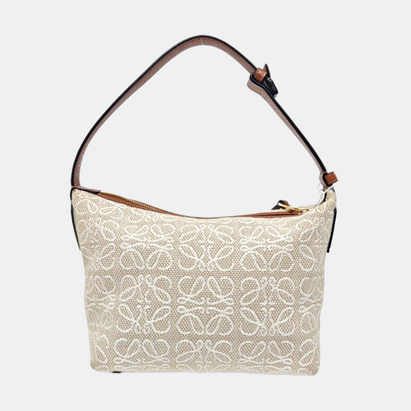 Anagram Small Monogram Canvas Beige
