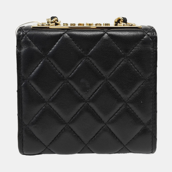 TRENDY CC Quilted Lambskin Black