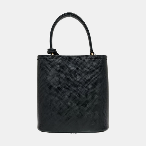 Panier Small Saffiano Calfskin Black
