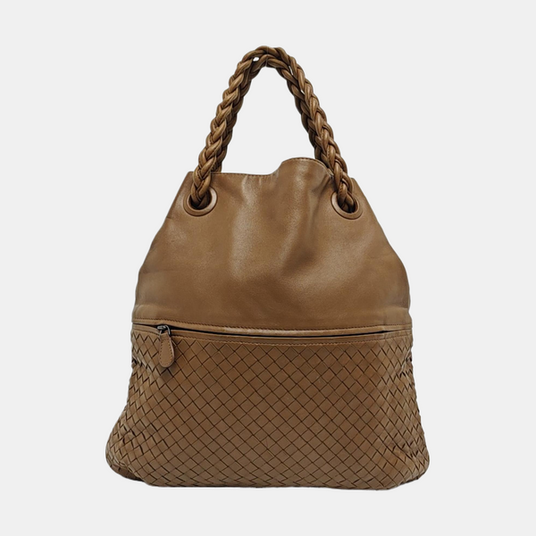 Calfskin Tote Bag Brown