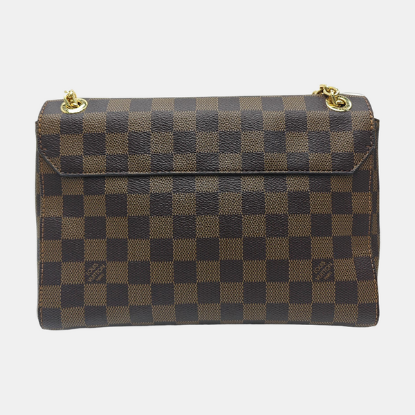 VAVIN PM Damier Ebene Coated Canvas Brown