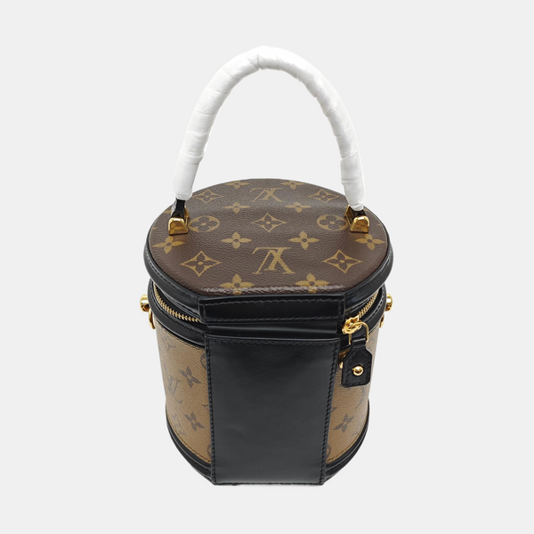 CANNES PM Monogram Coated Canvas Brown