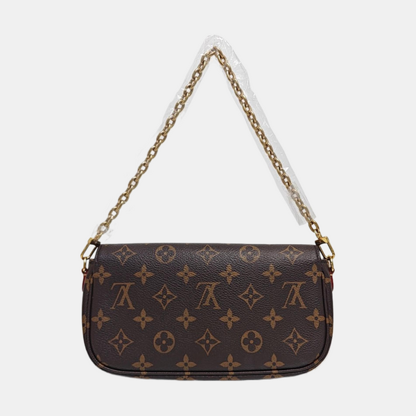 IVY Monogram Coated Canvas Brown