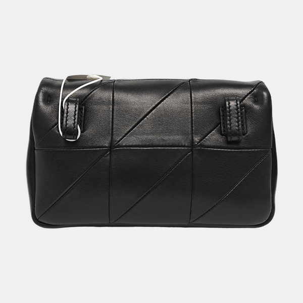 Quilted Lambskin Belt Bag Black