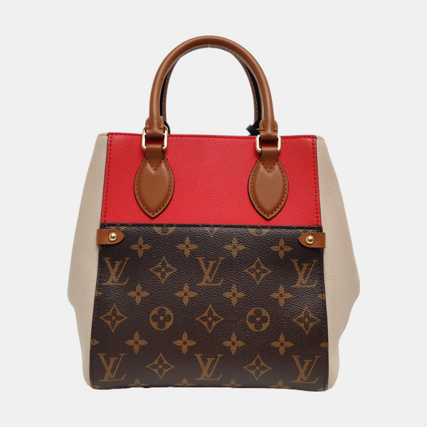 FOLD PM Monogram Coated Canvas Brown