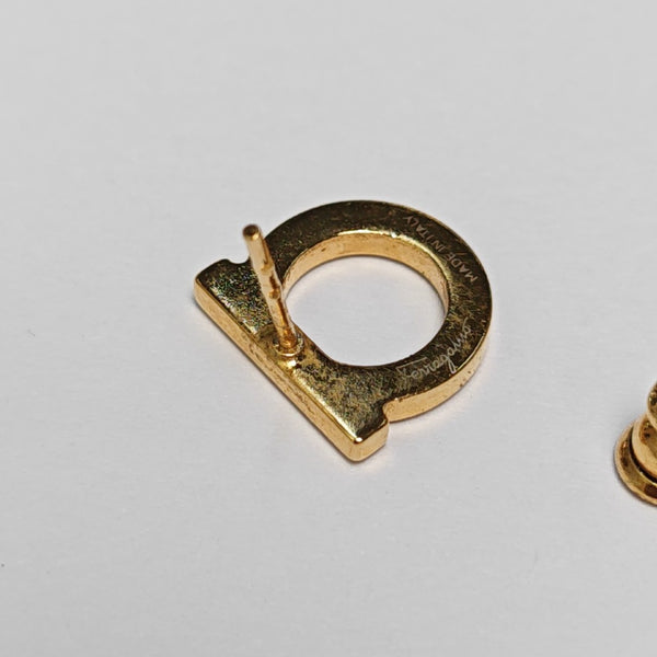 Metal Gold Stud Earrings