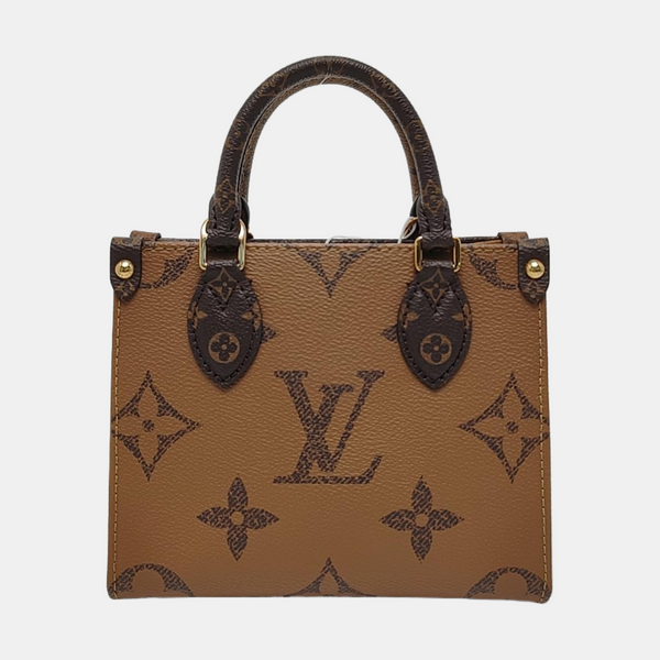 ONTHEGO BB Monogram Coated Canvas Brown