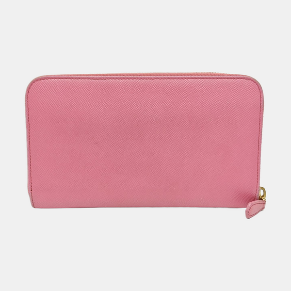 Saffiano Calfskin Wallet Pink