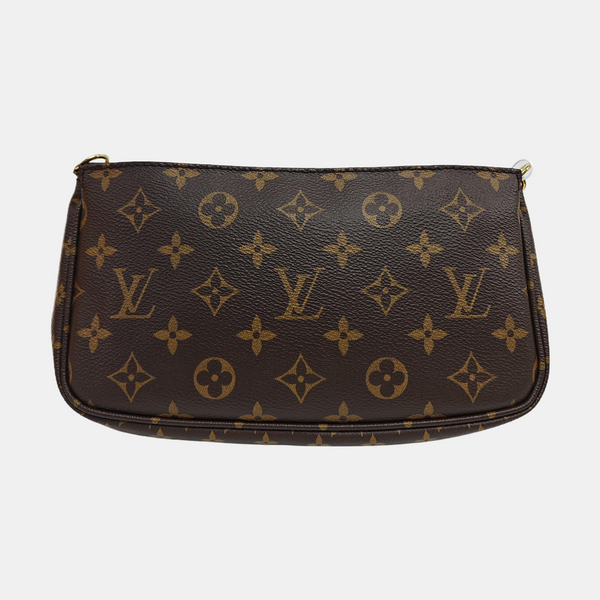 MULTI Monogram Coated Canvas Brown