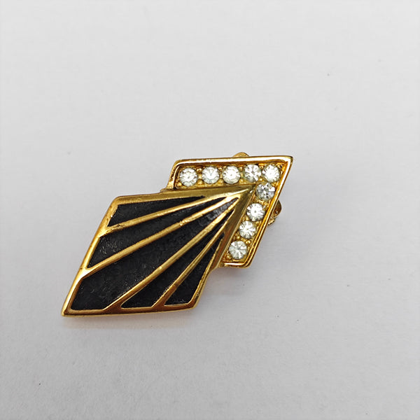 Metal Gold Clip On Earrings