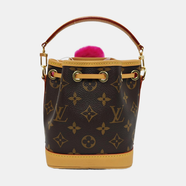 VIVIENNE Monogram Coated Canvas Brown