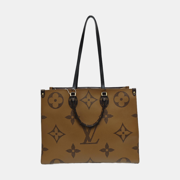 ONTHEGO GM Monogram Coated Canvas Brown