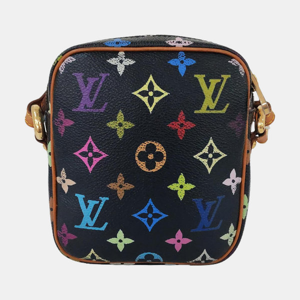RIFT Monogram Coated Canvas Black