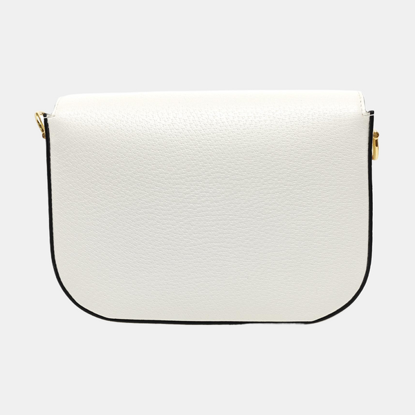 Authenticated pre-owned Horsebit 1955 Mini Calfskin White - Shoulder Bag at Looply