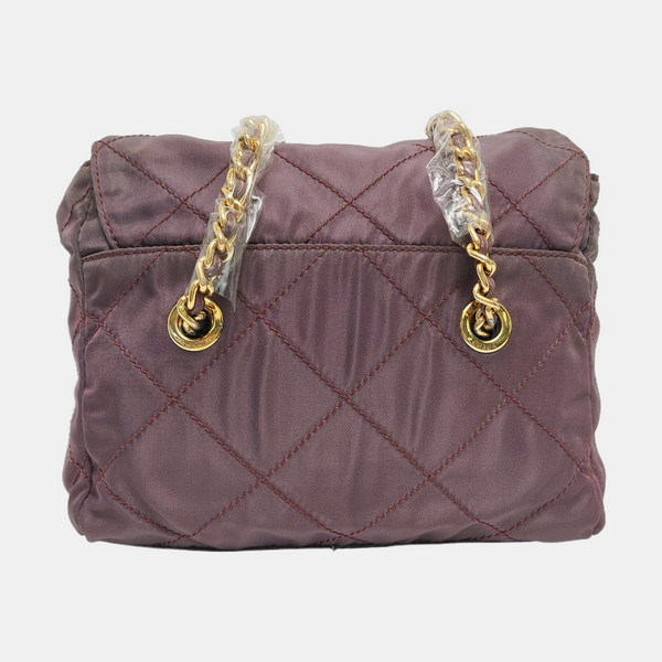 Quilted Nylon Purple