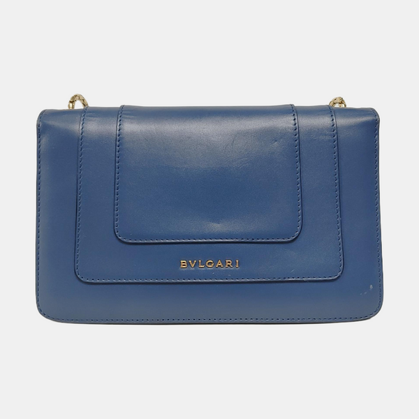 SERPENTI FOREVER Small Quilted Calfskin Blue
