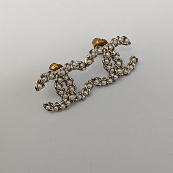 Metal Silver Stud Earrings