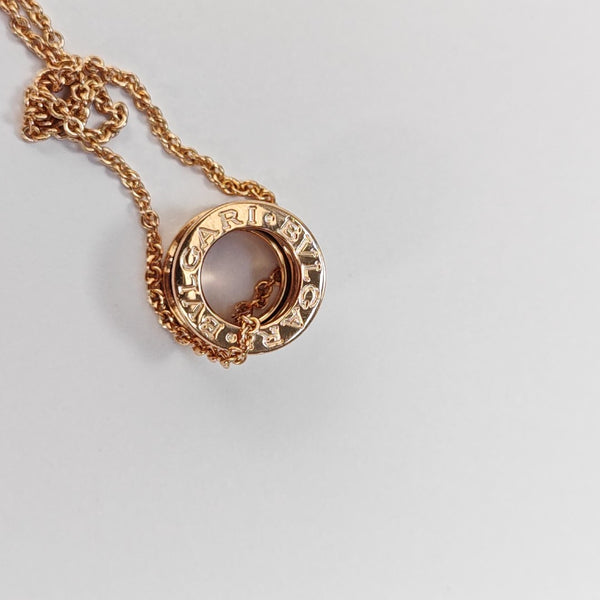 B.ZERO1 18k Rose Gold Necklace