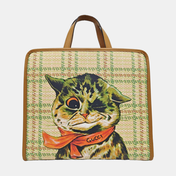 Children’s GG Bucket Coated Canvas Beige
