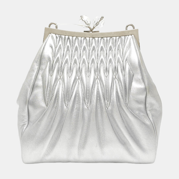 Matelassé Lambskin Gray