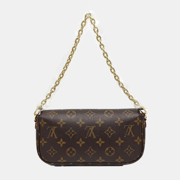 IVY Monogram Coated Canvas Brown
