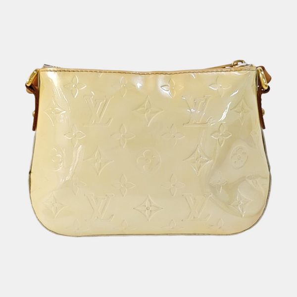 MINNA Monogram Patent Leather Yellow