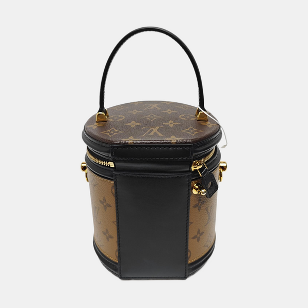 CANNES PM Monogram Coated Canvas Brown