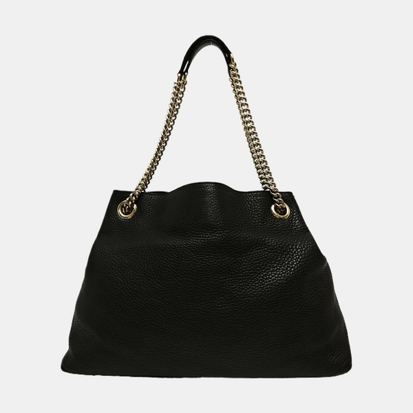 Authenticated pre-owned Soho Calfskin Black - Shoulder Bag at Looply