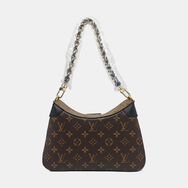 TWINNY Monogram Coated Canvas Brown