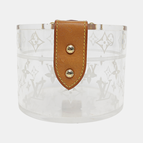 BOX SCOTT Monogram Plastic Clear