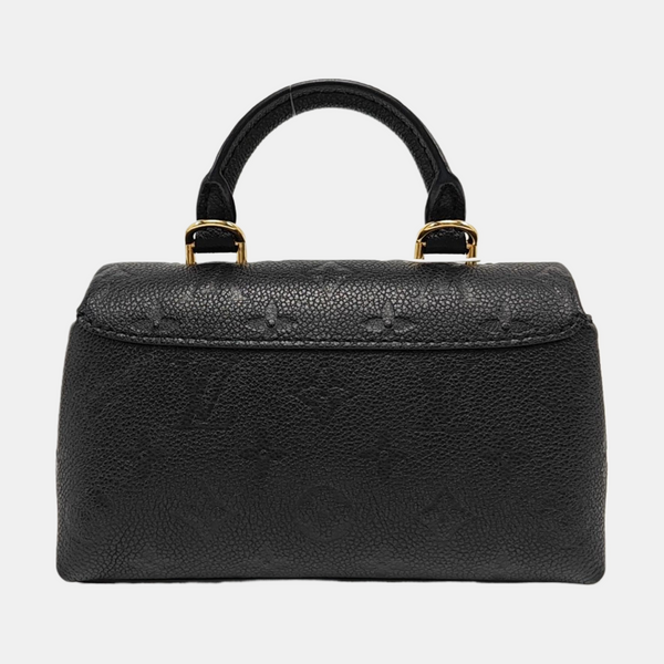 MADELEINE Nano Monogram Calfskin Black