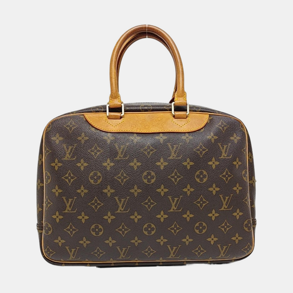 DEAUVILLE Monogram Coated Canvas Brown
