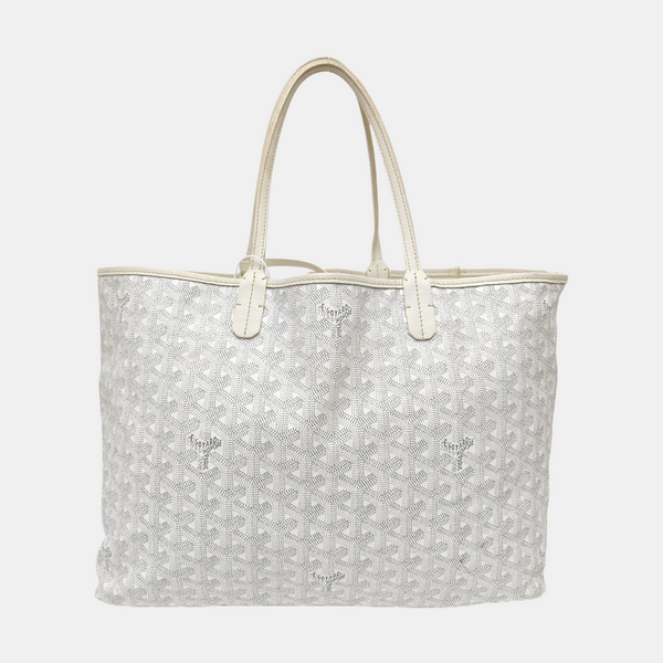 Saint Louis PM Coated Canvas White