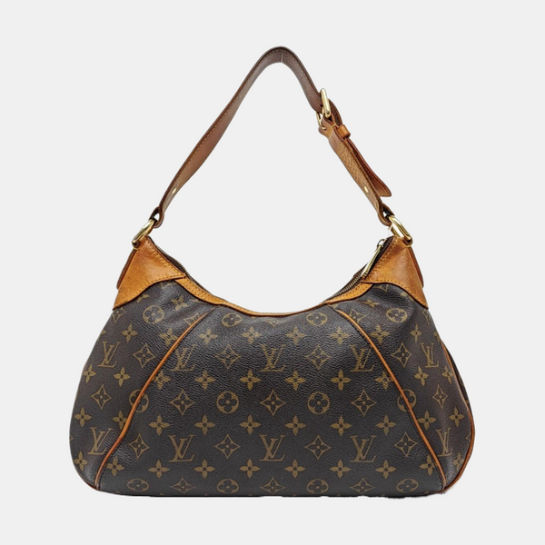 VINTAGE THAMES GM Monogram Coated Canvas Brown