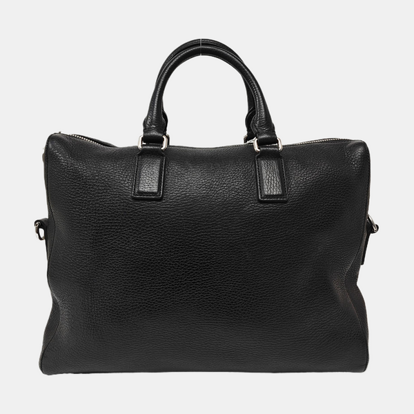 Calfskin Shoulder Bag Black