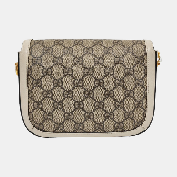 Horsebit 1955 Mini Coated Canvas Beige