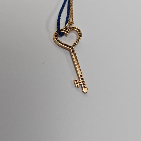 Tiffany Keys 18k Rose Gold Necklace
