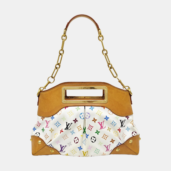 LV × TM JUDY MM Monogram Coated Canvas White