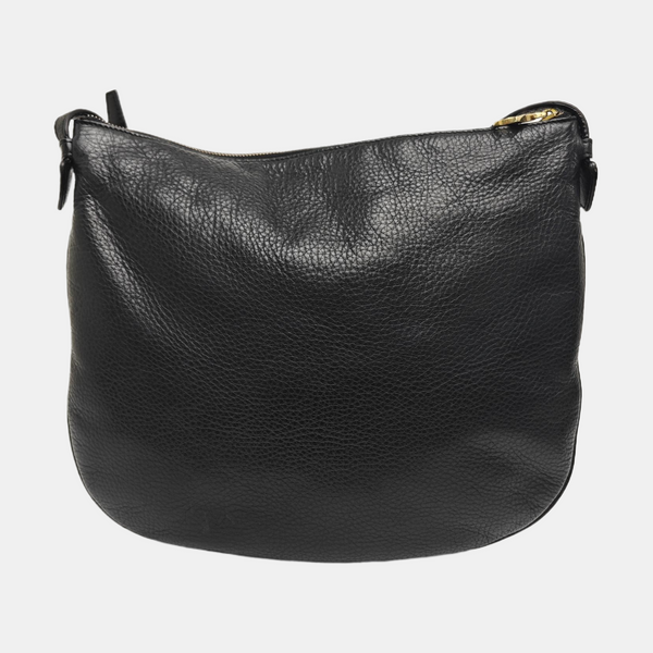 Calfskin Shoulder Bag Black