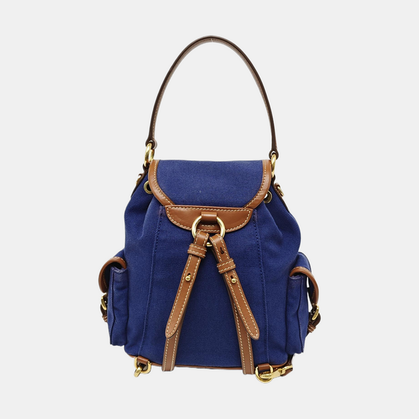 Canvas Backpack Blue