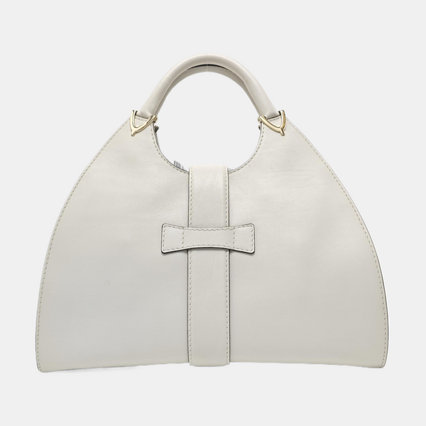 Stirrup Calfskin White