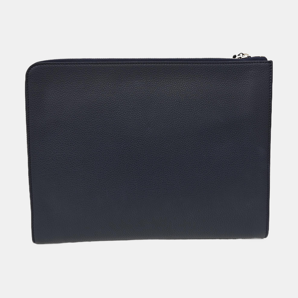 Calfskin Clutch Blue