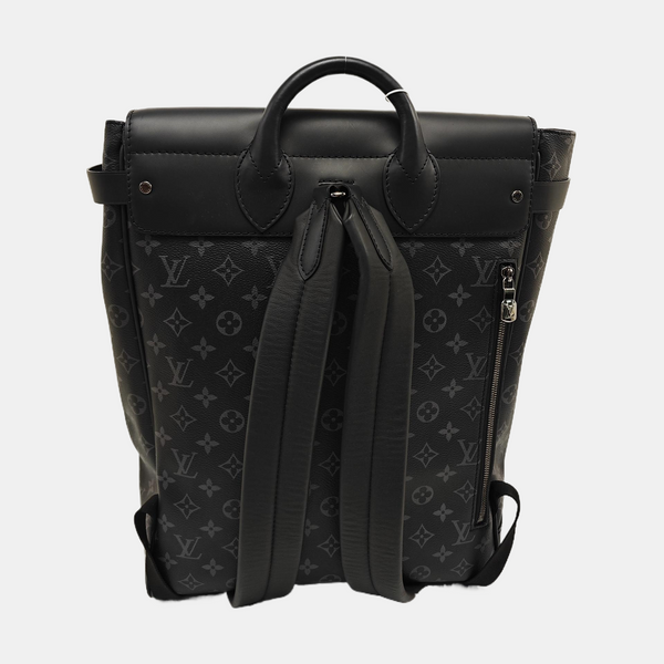 STEAMER Monogram Coated Canvas Black