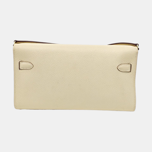 Kelly Togo Small Epsom White