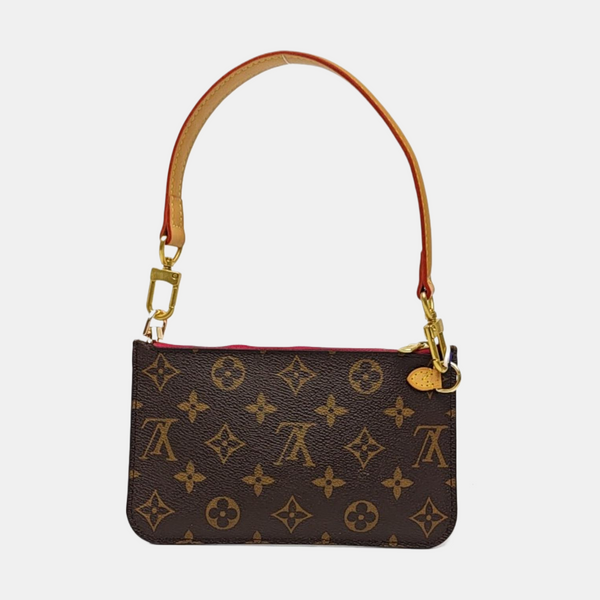 NEVERFULL BB Monogram Coated Canvas Brown