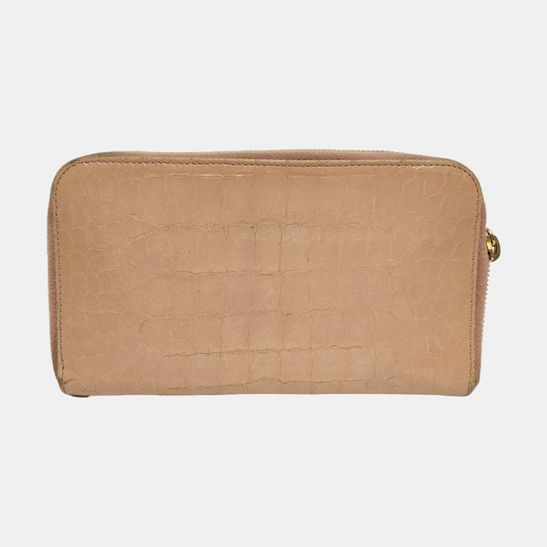 Leather Wallet Pink